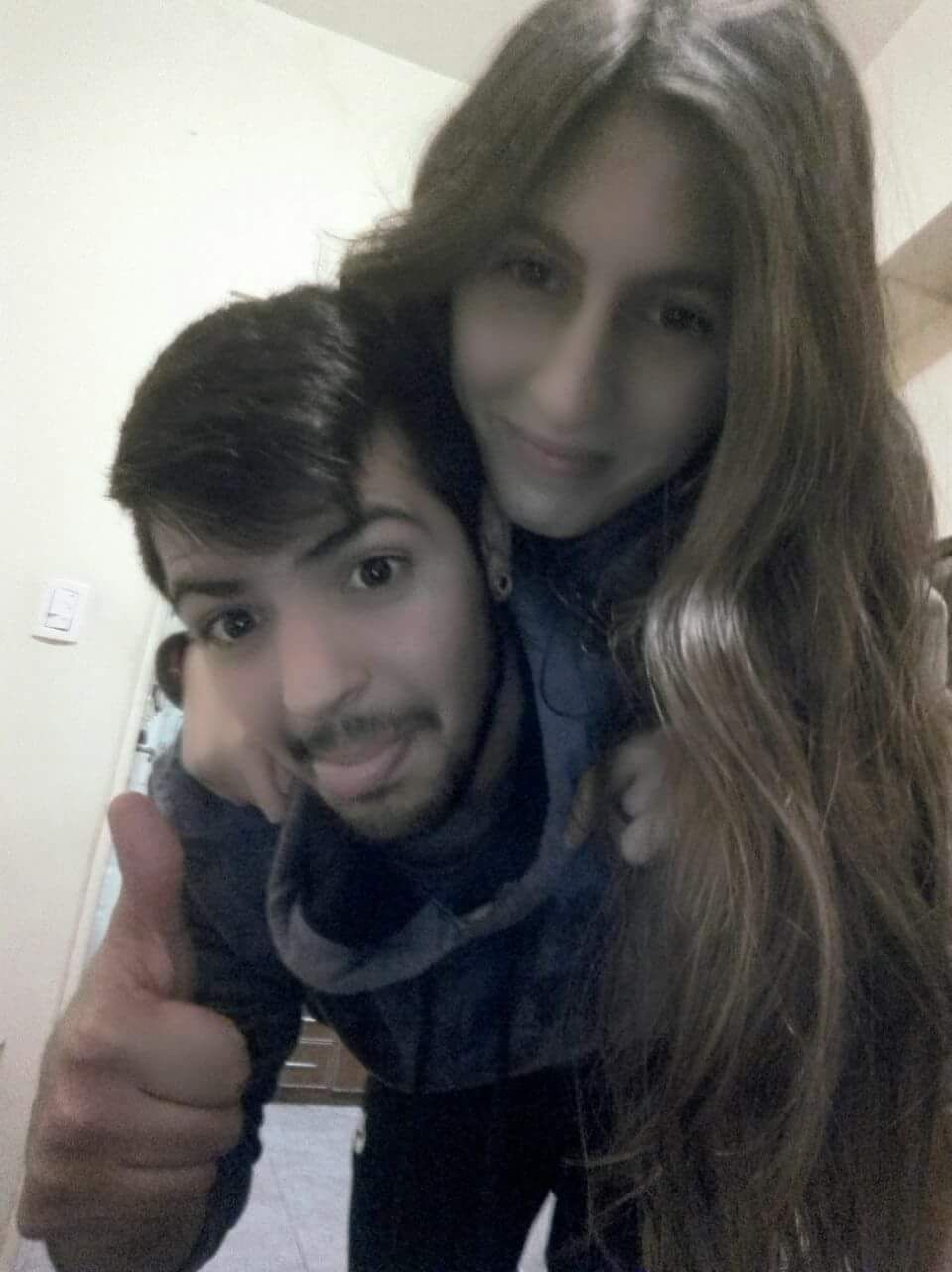 #1 - Nuestra primera foto como pareja.
